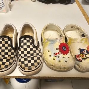 Toddler vans & crocs